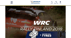 Desktop Screenshot of michelinmotorsport.com