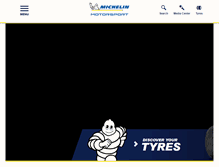 Tablet Screenshot of michelinmotorsport.com